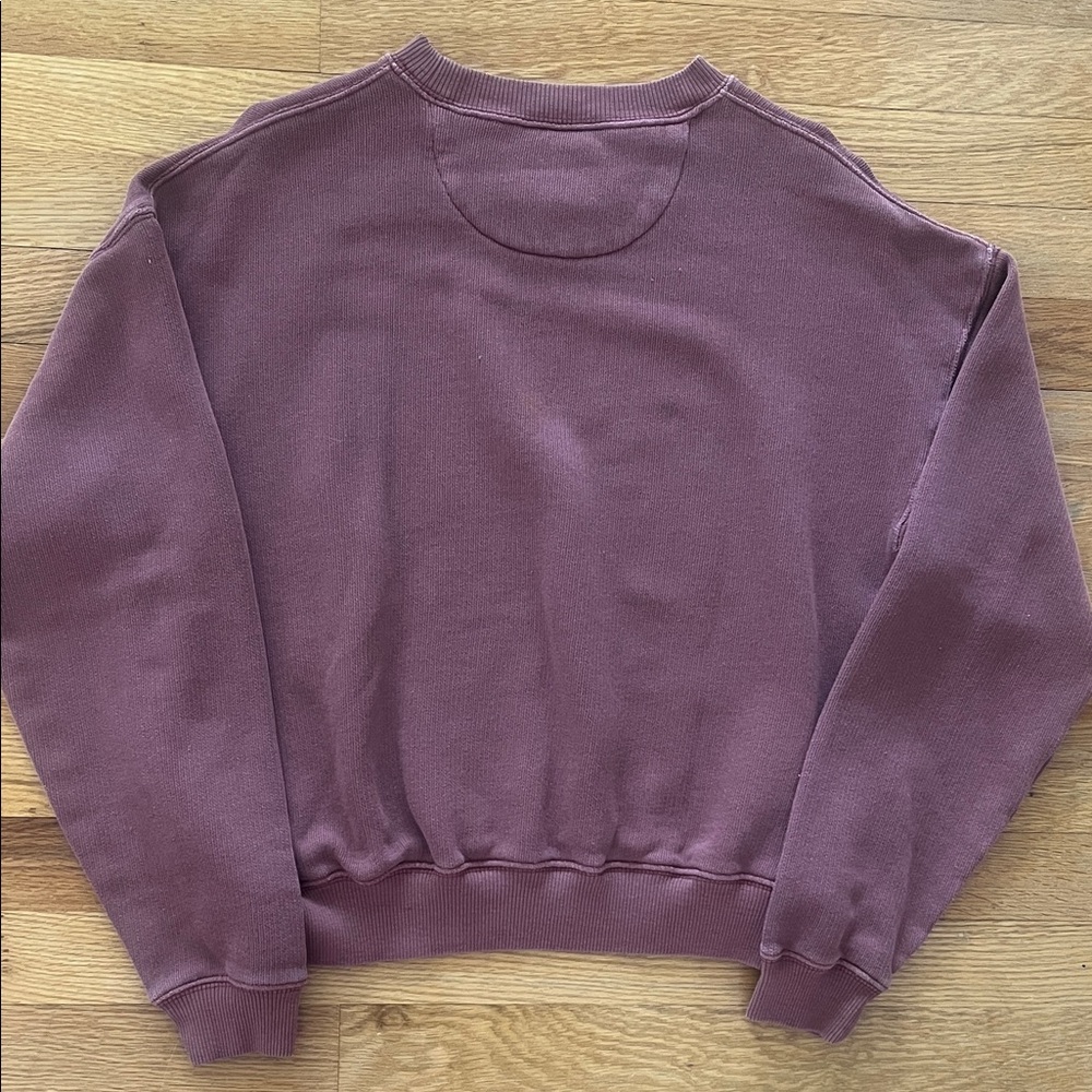 American Eagle Lived-In Pink Sweatshirt NWOT XXS, but check measurements - Picture 5 of 5